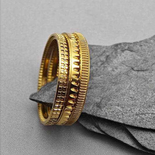 Gold Turtle Watch Dive Case Set