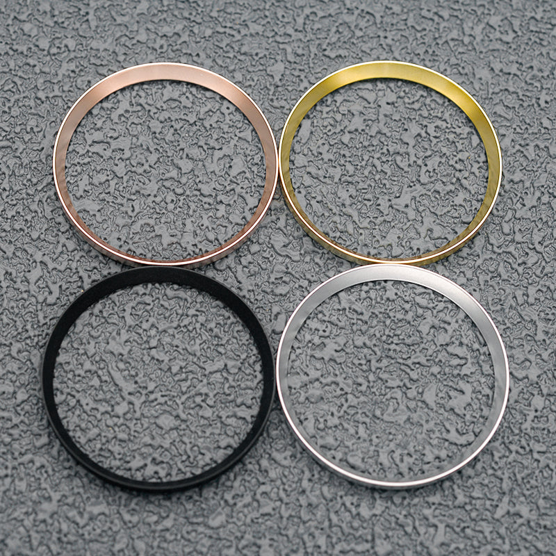 Новое кольцо из меди и золота диаметром 30,5 мм без отделки