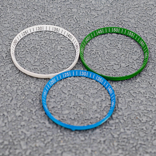 30.5mm Blue Plastic Number Chapter Ring