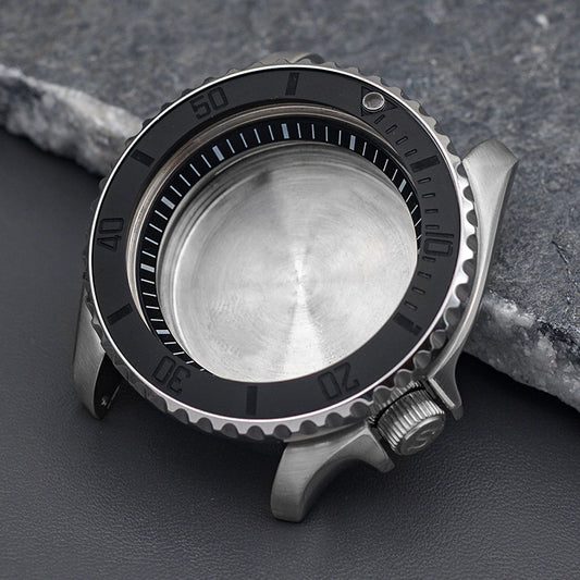 SKX007/SRPD Black Wactch Case Set-3.8 Crown ( Caseback Included)