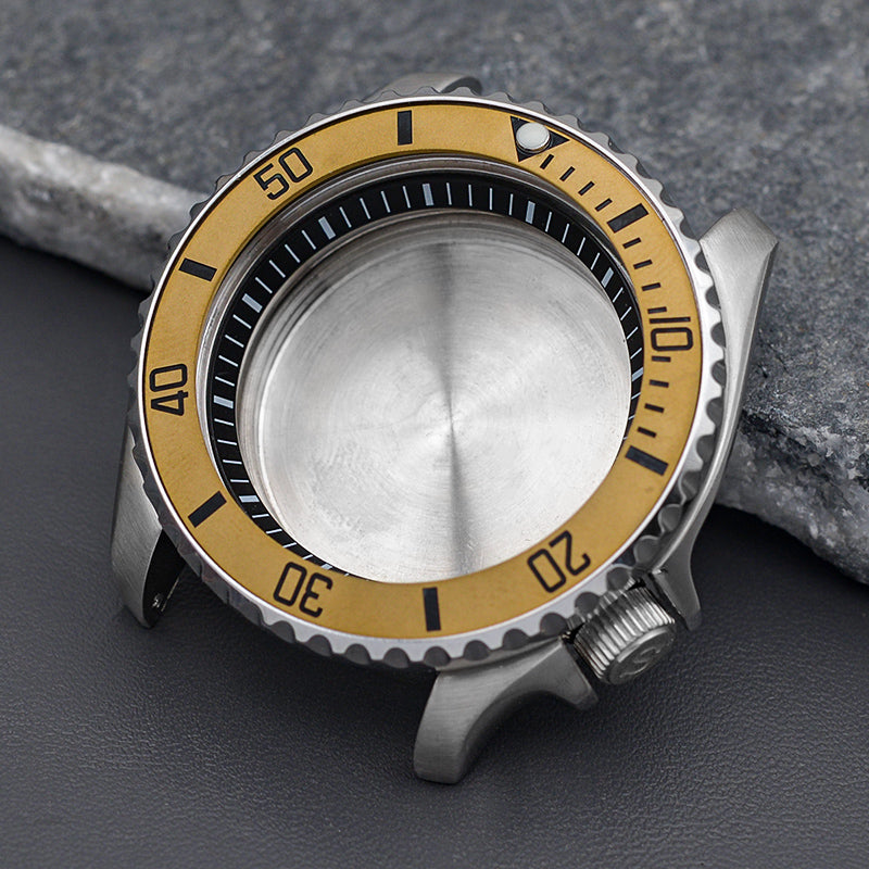 SKX007/SRPD Black Wactch Case Set-3.8 Crown ( Caseback Included)