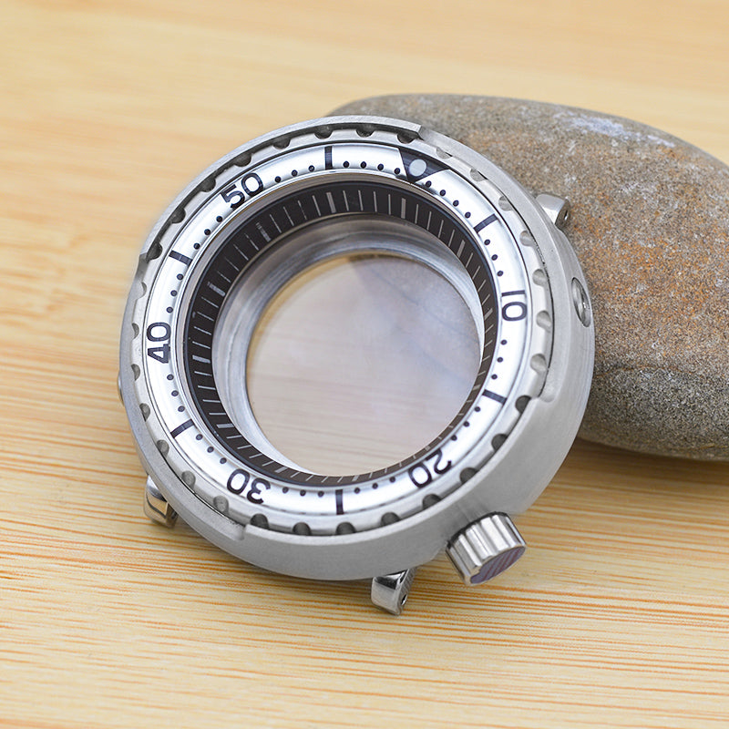 シルバーホワイトマグロ缶時計ケースセット