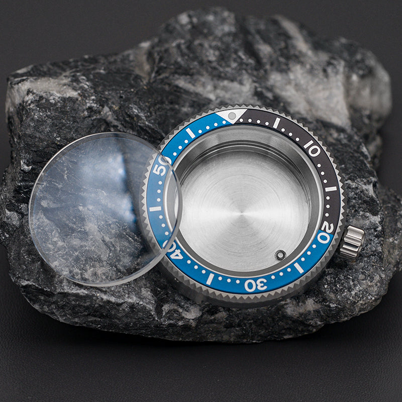 Silver Black Tuna Canned Watch Case Set