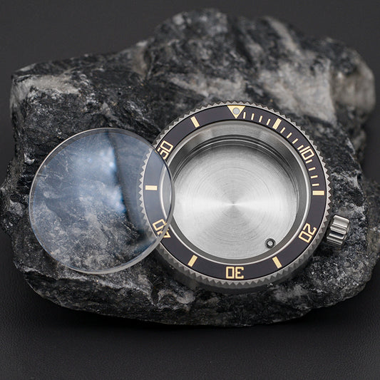 Silver Black Tuna Canned Watch Case Set