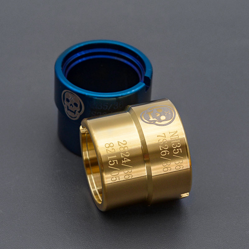 Gold Stainless Steel Double-Head Movement Holder