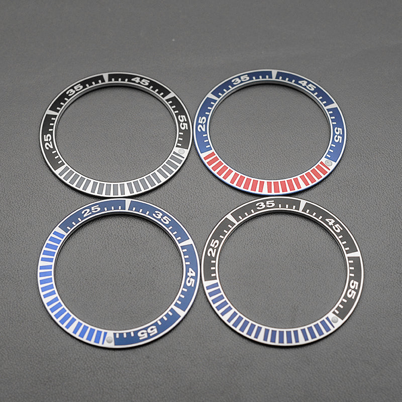 Вставка в безель из черного алюминия Samurai