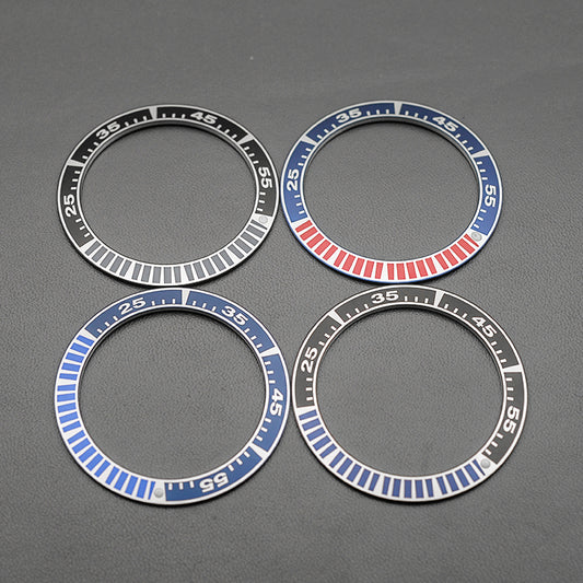 Samurai Blue Aluminium Bezel Insert