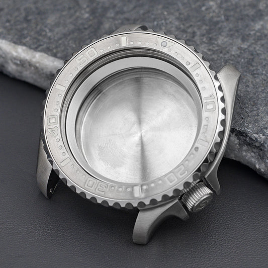 SKX007/SRPD Silver Wactch Case Set-3.8 Crown ( Caseback Included)