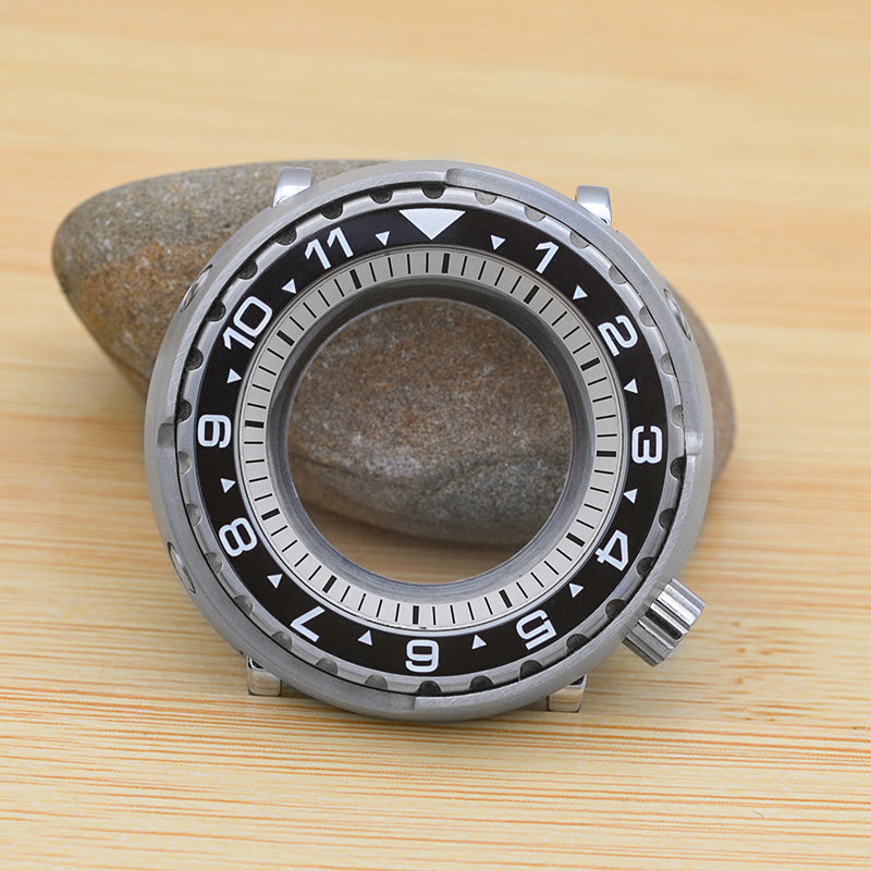 シルバーグリーンマグロ缶時計ケースセット