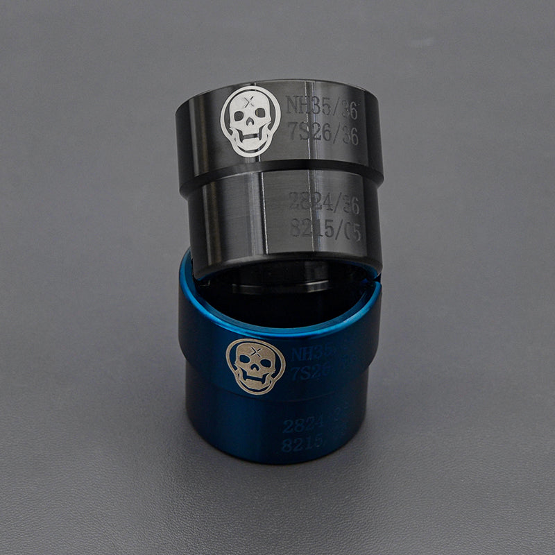 Black Stainless Steel Double-Head Movement Holder