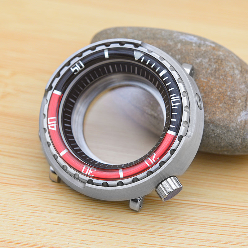 シルバー ブラック ブルー マグロ缶時計ケース セット