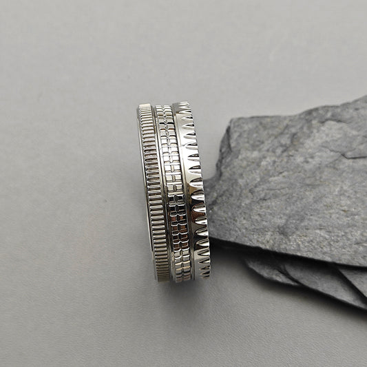 Silver Turtle Watch Dive Case Set