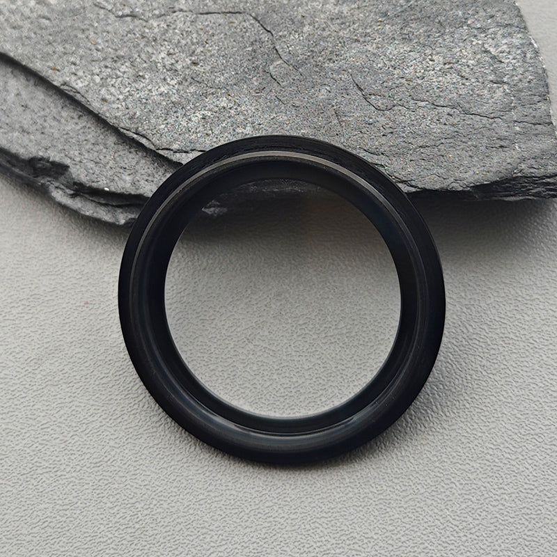 Прозрачная задняя крышка черных часов