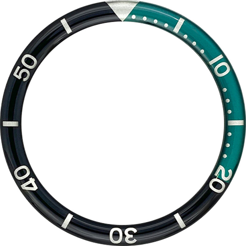 SKX007/SRPD 38*31.5mm Resin Bezel insert:Starbucks Sub Style