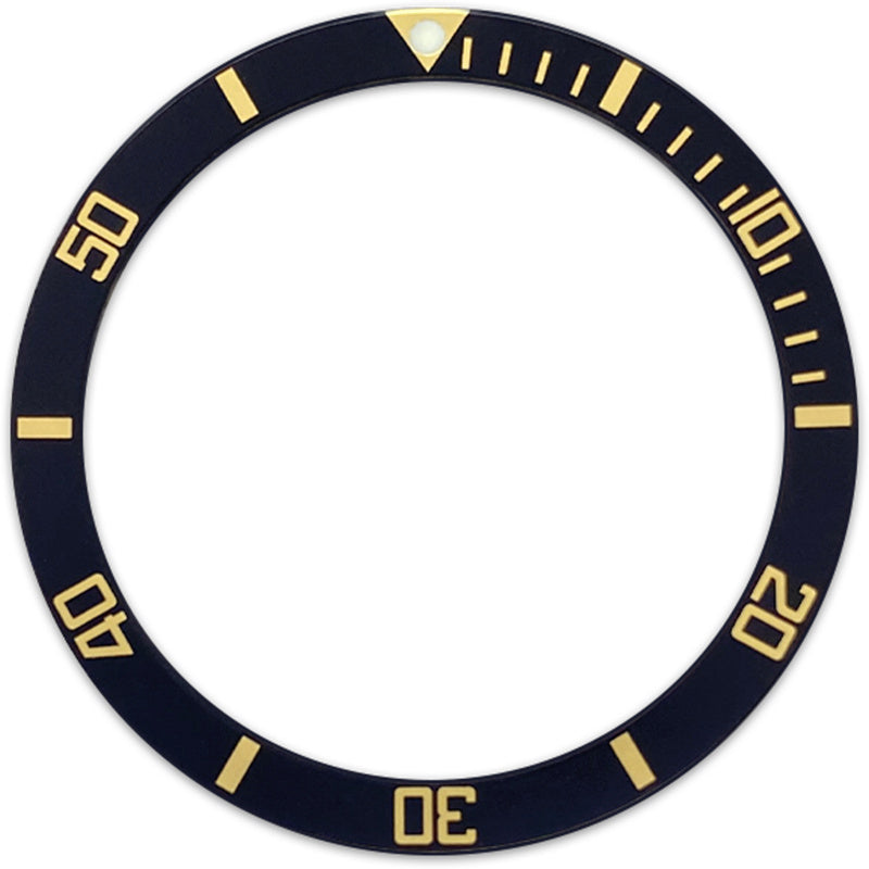 SKX007/SRPD 38*31,5 мм Алюминиевая вставка безеля: черный сабвуфер