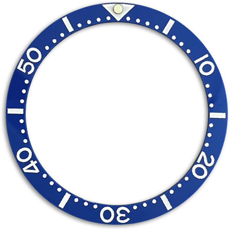 SKX007/SRPD 38*31,5 мм Керамическая вставка безеля: синий стиль SKX