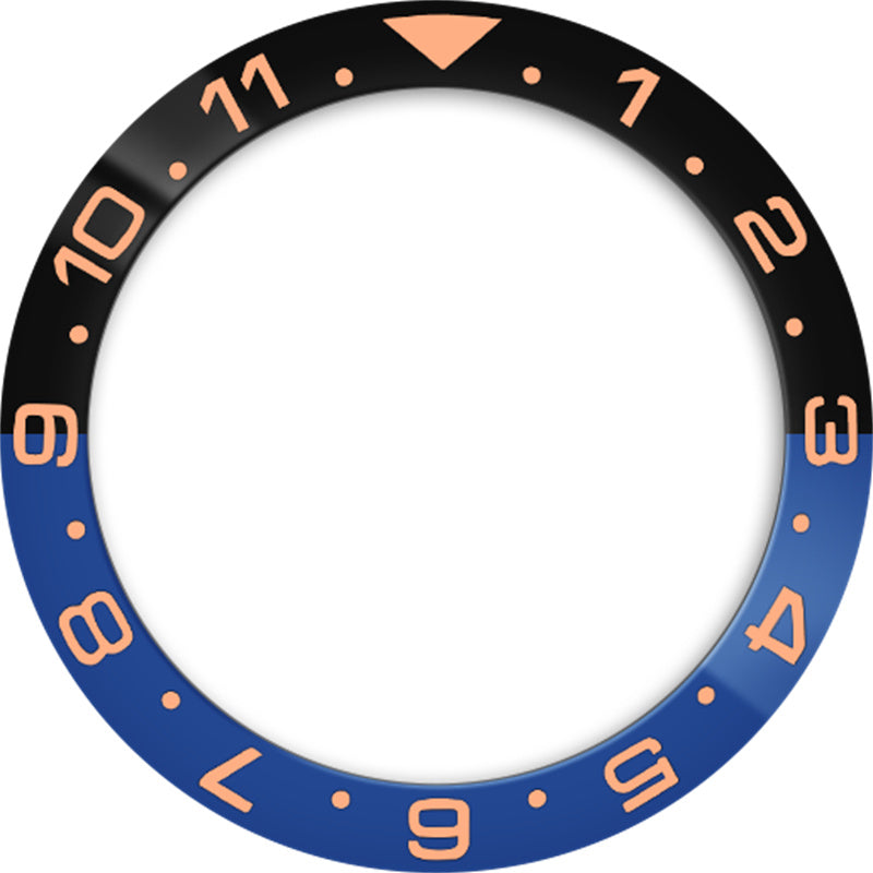 SKX007/SRPD 38*30,7 мм Керамическая вставка безеля: Batman Dual Time