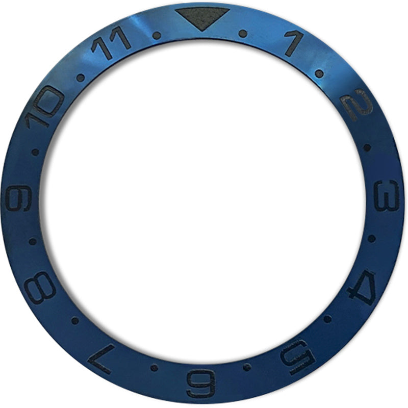 SKX007/SRPD 38*30,7 мм Керамическая вставка безеля: синий Dual Time