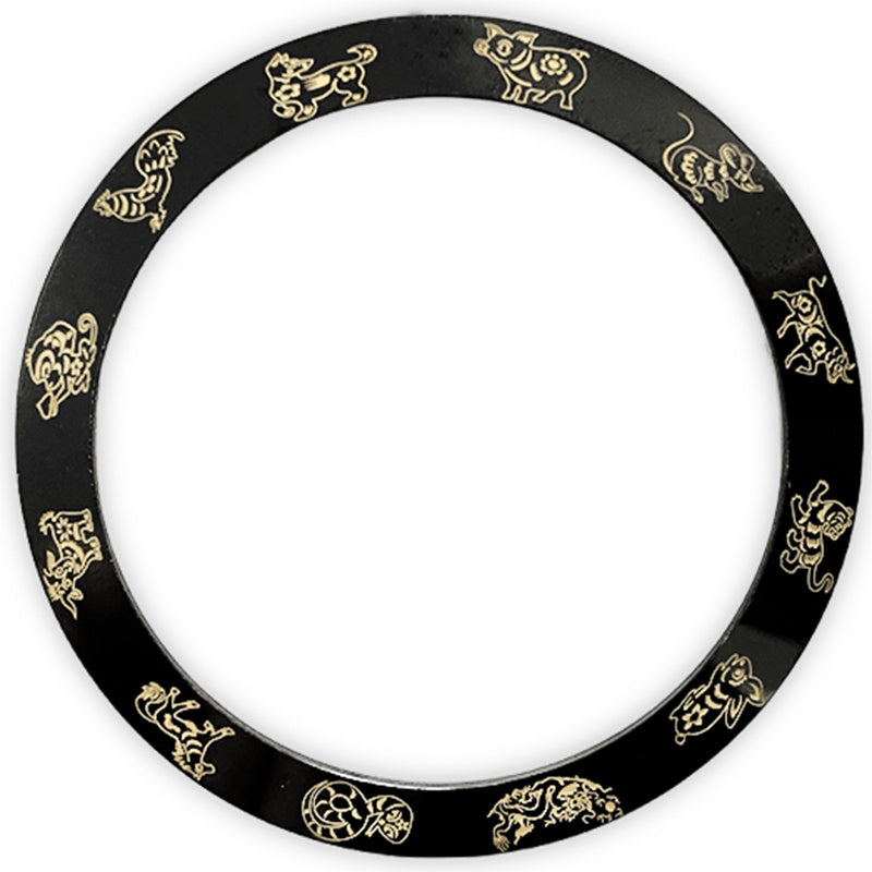 SKX007/SRPD 38*30,7 мм Керамическая вставка безеля: Тотем черного зодиака