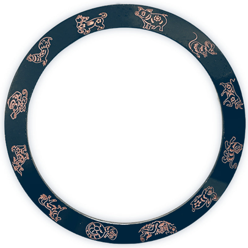 SKX007/SRPD 38*30,7 мм Керамическая вставка безеля: Темно-синий тотем зодиака