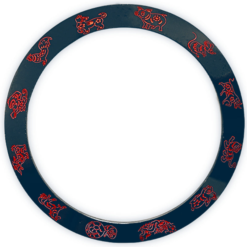 SKX007/SRPD 38*30,7 мм Керамическая вставка безеля: Темно-синий тотем зодиака