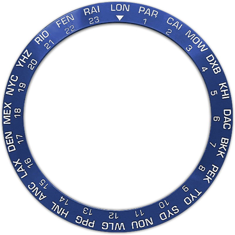 SKX007/SRPD 38*30,7 мм Керамическая вставка безеля: Blue London GMT