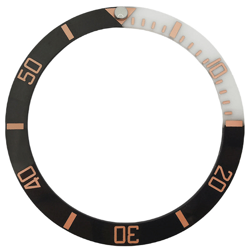 SKX007/SRPD 38*30,7 мм Керамическая вставка безеля: черный/серый сабвуфер