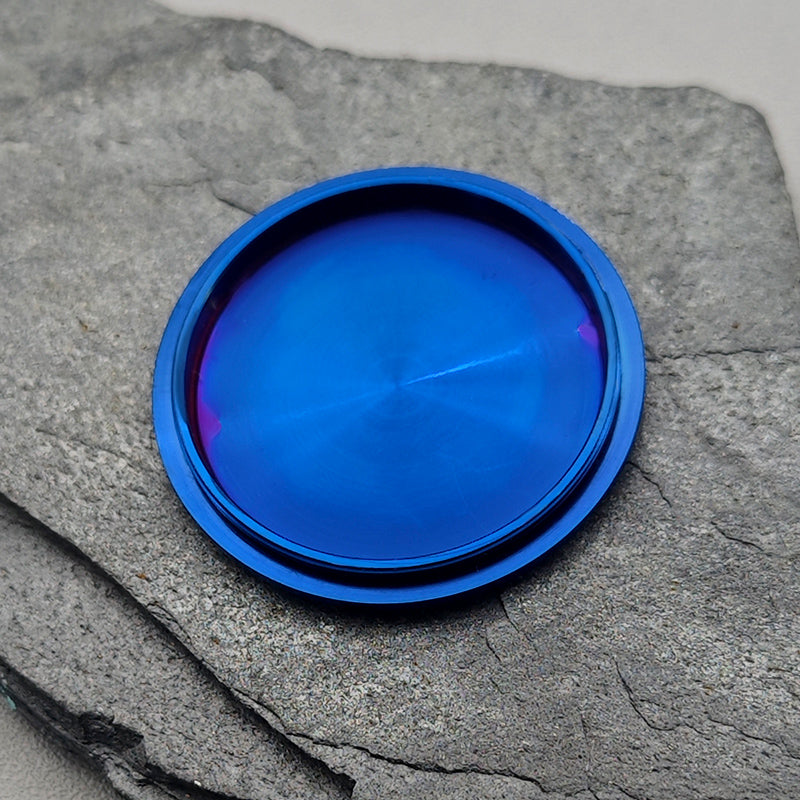 Запечатанная синяя задняя крышка часов