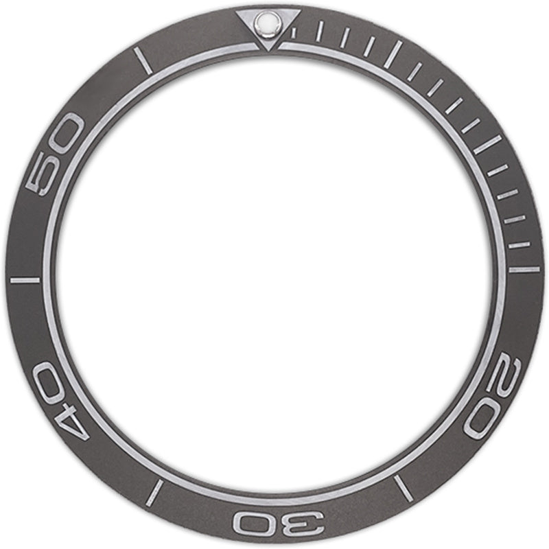 SKX007/SRPD 38*30,7 мм Алюминиевая вставка безеля: Серый ПО