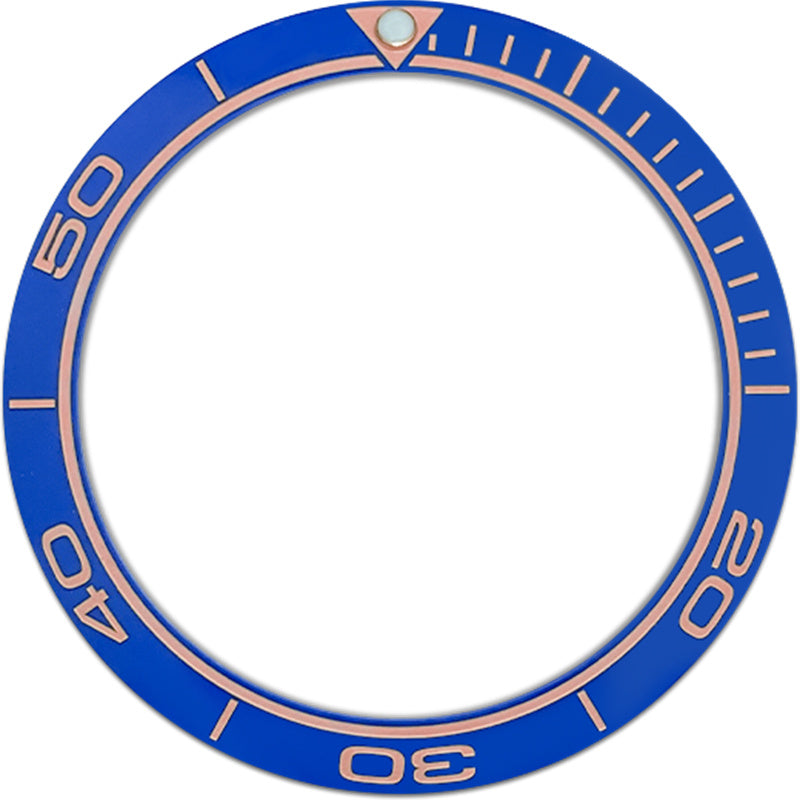 SKX007/SRPD 38*30,7 мм Керамическая вставка безеля: синий ПО