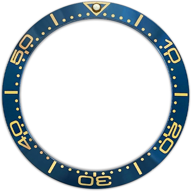 SKX007/SRPD 38*30.7mm Aluminium Bezel insert: Navy Blue SMP