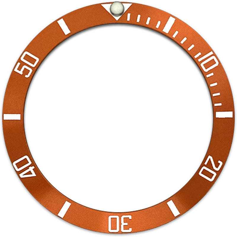 SKX007/SRPD 38*30,7 мм Алюминиевая вставка безеля: оранжевый сабвуфер