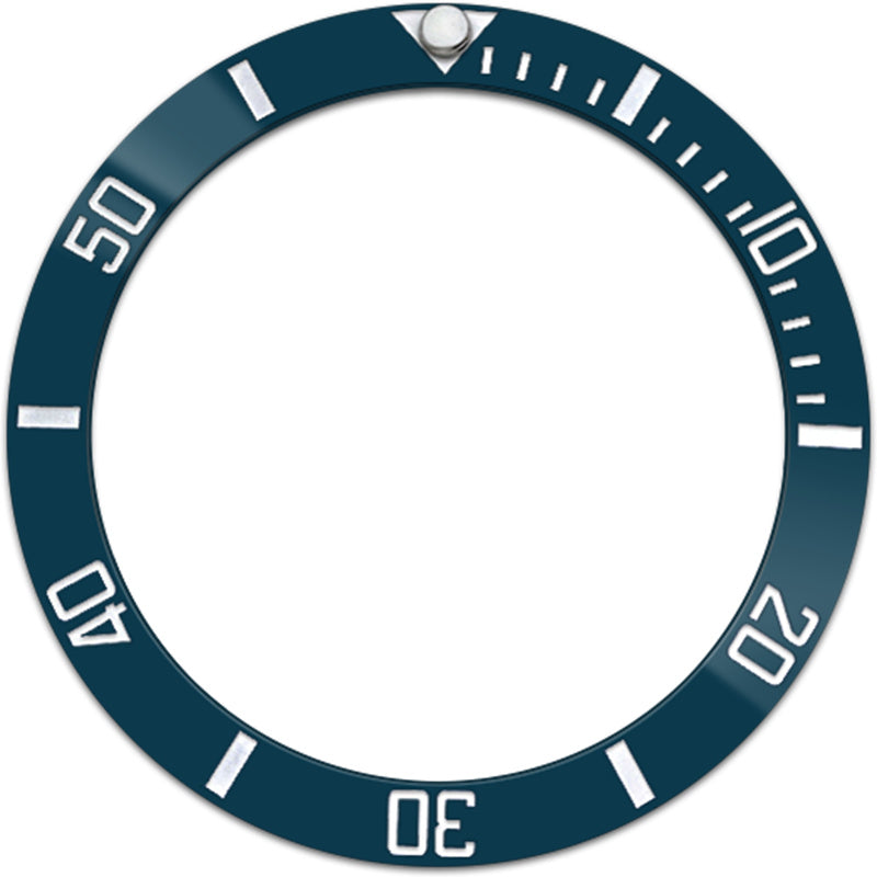 SKX007/SRPD 38*30.7mm Ceramic Bezel insert: Navy Blue Sub