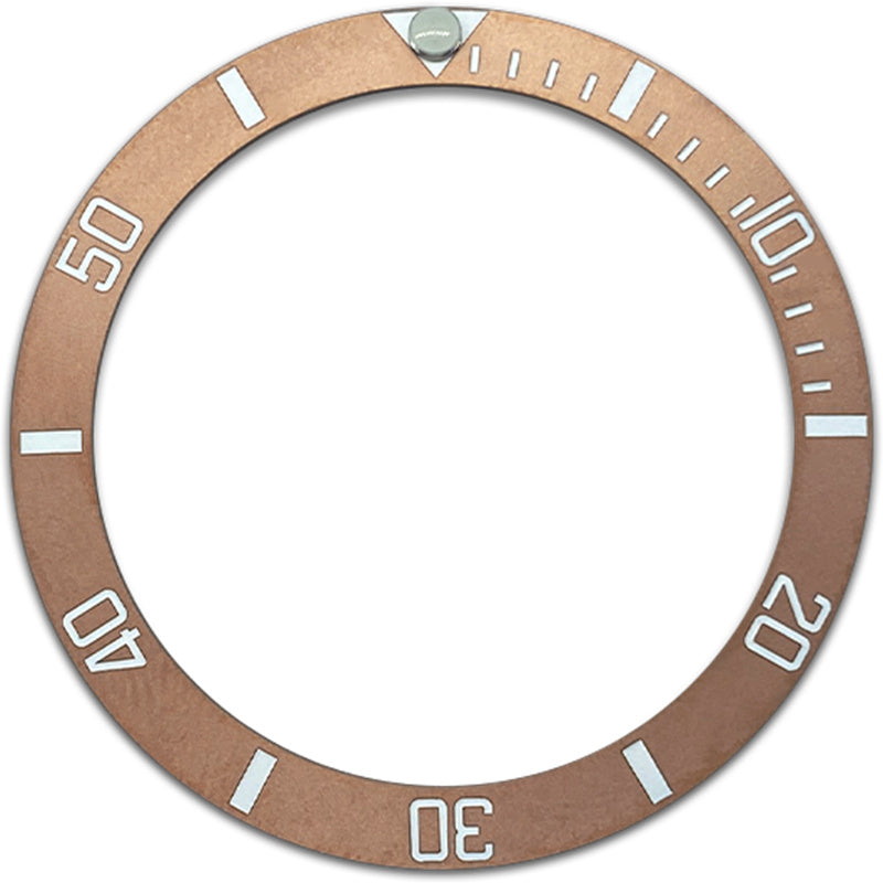 SKX007/SRPD 38*30,7 мм Керамическая вставка безеля: сабвуфер из розового золота