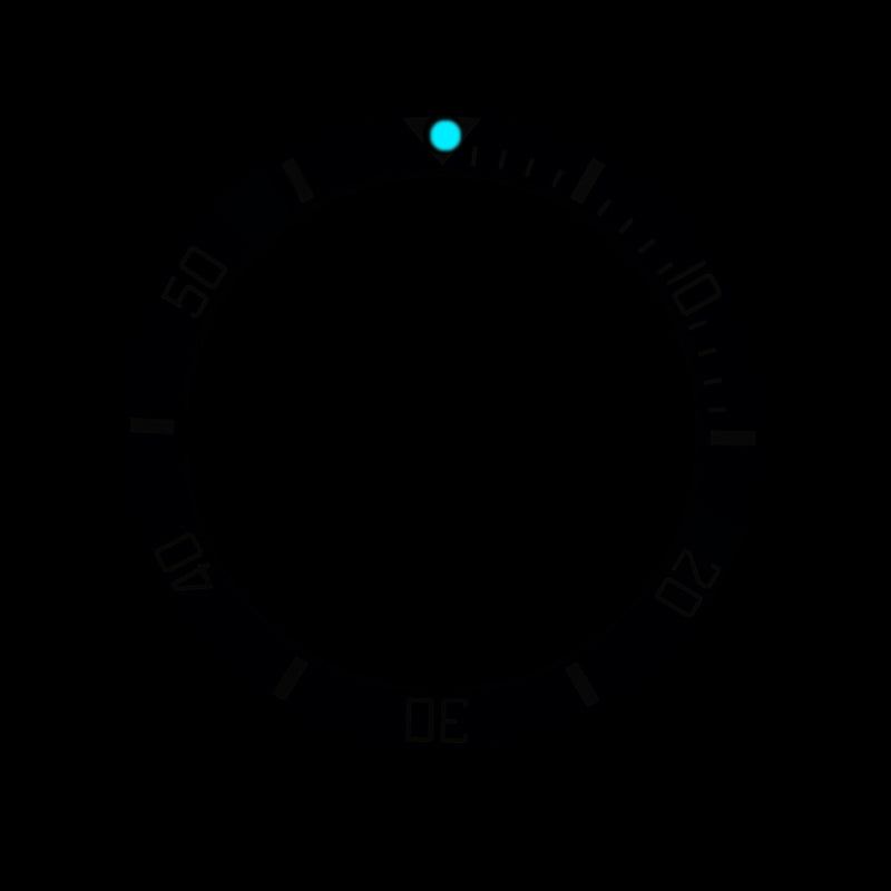 SKX007/SRPD 38*30,7 мм Керамическая вставка безеля: синий сабвуфер