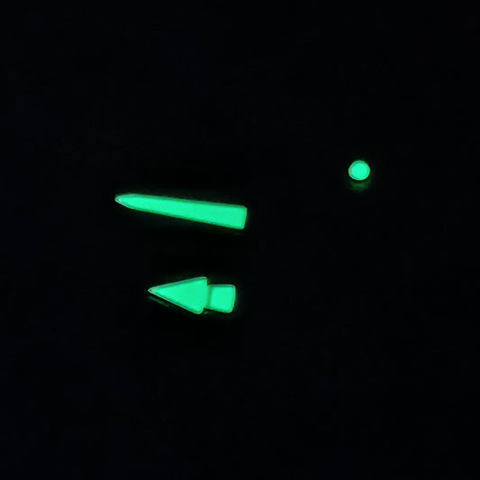 H1004 Pilot Black Hands with Luminous