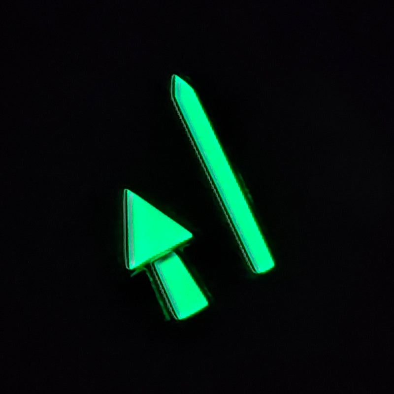 H1049 Silver Fork Hands with Luminous