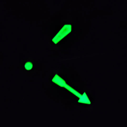 H1002 Pilot Black Hands with Luminous