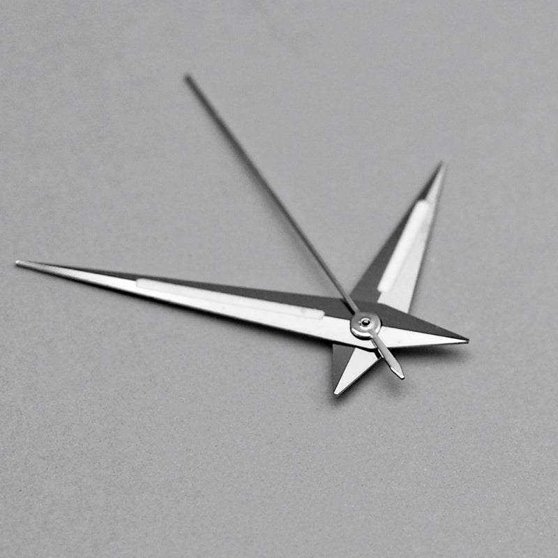 H1043 Lumed Dauphine Silver Hands for 46943 Movement