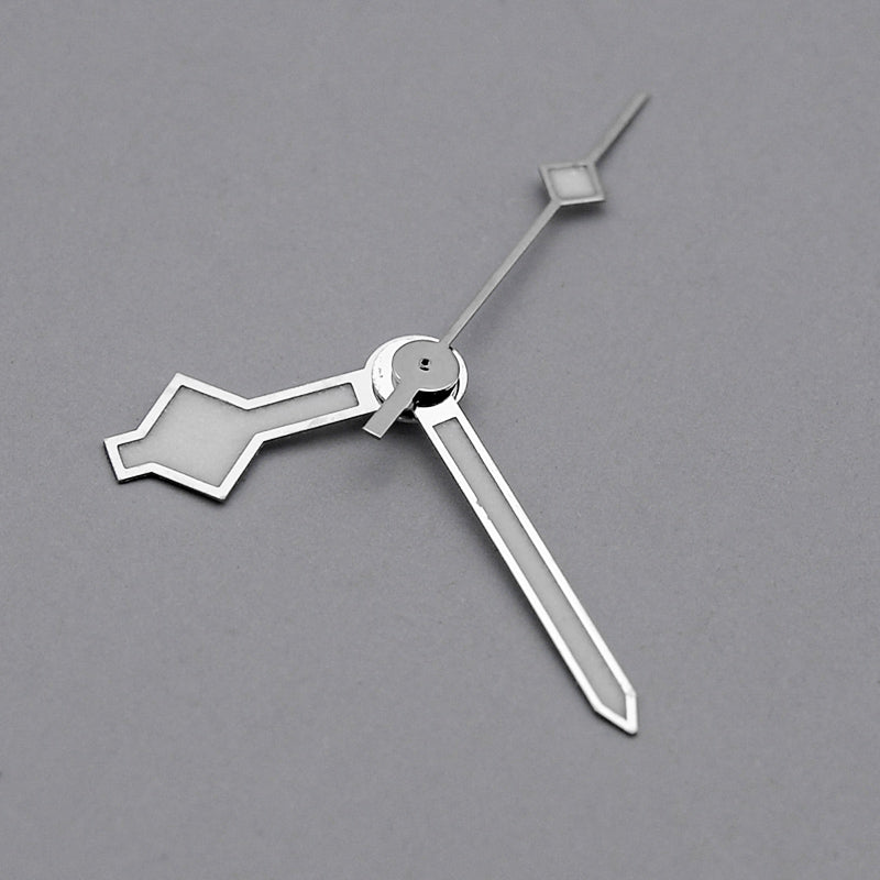 H1037 Snowflake Silver Hands with Luminous