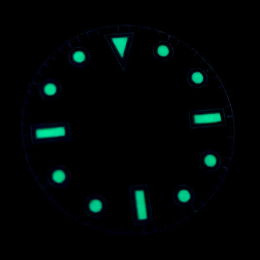 DIA-1048 Simple Black Dial with Luminous