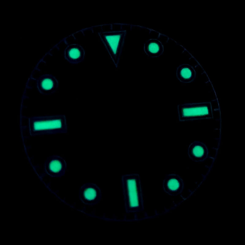 DIA-1048 Simple Black Dial with Luminous