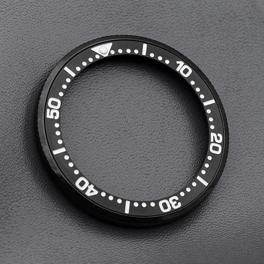 SKX007/SRPD Black Knurled Bezel