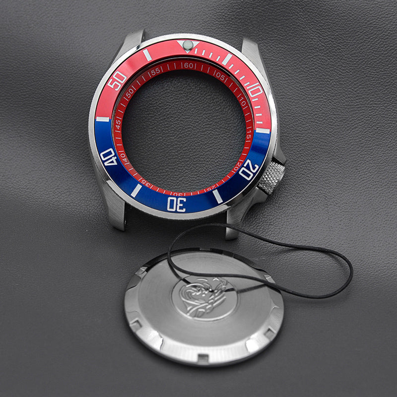 SKX007/SRPD Silver Wactch Case Set-3.8 Crown ( Caseback Included)