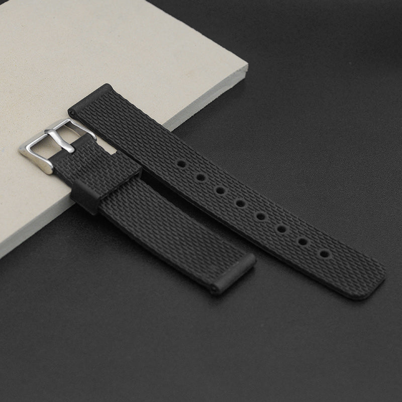 BAN2026 Brown Rubber Strap