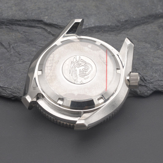 SPB185 SPB187 Silver Watch Case Set with Bezel Insert