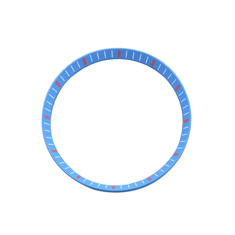 SKX007/SRPD チャプターリング スカイブルー×レッドマーカー