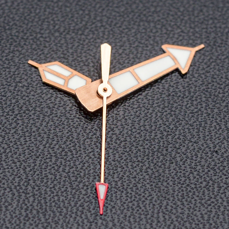 H1019 GS Rose Gold Hands with Luminous