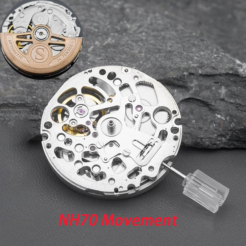 Modfied: Custom S rotor Automatic Movement with S Rotor for NH70