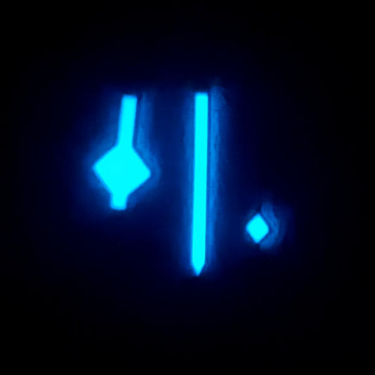 H1037 Snowflake Silver Hands with Luminous